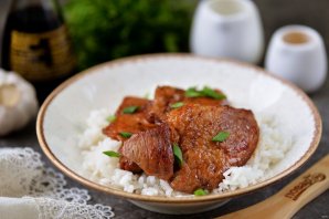 Сало по-китайски в соевом соусе Сало по-китайски в соевом соусе