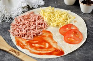 Сэндвич из тортильи