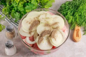 Шашлык из свиной шеи с луком