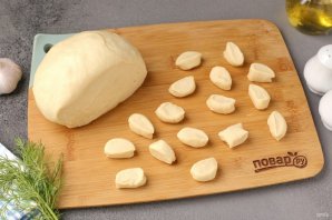 Сибирские пельмени с чесноком