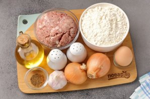 Сибирские пельмени с чесноком