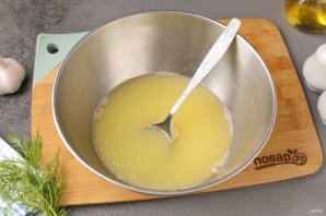 Сибирские пельмени с чесноком