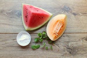 Смузи из арбуза и дыни