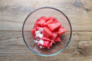 Смузи из арбуза и дыни