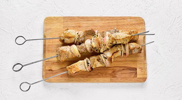 Советский шашлык с уксусом и луком, пошаговый рецепт с фото