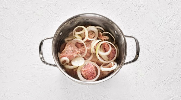 Советский шашлык с уксусом и луком, пошаговый рецепт с фото