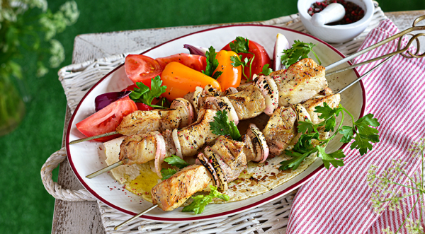 Советский шашлык с уксусом и луком, пошаговый рецепт с фото