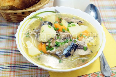 Суп из рыбных консервов Суп из рыбных консервов