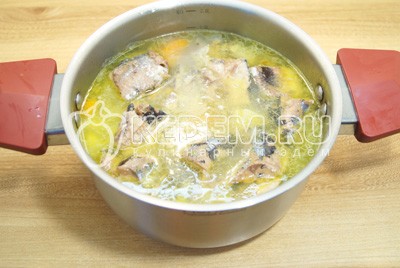 Суп из рыбных консервов Суп из рыбных консервов