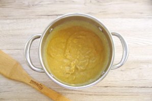 Суп-пюре на курином бульоне