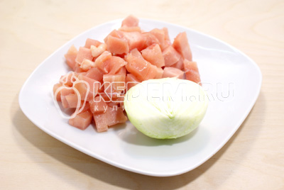 Суп с курицей и макаронами