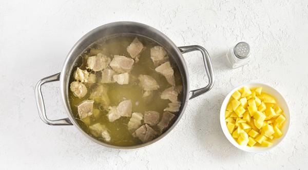 Свекольник с мясом, пошаговый рецепт с фото