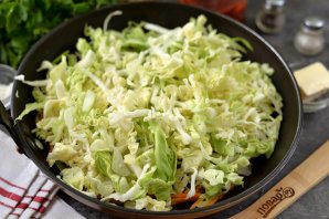 Тушеная капуста по-русски