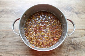 Варенье из малины и ревеня