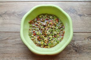 Варенье из малины и ревеня