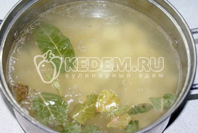 Вкусный борщ с черемшой Вкусный борщ с черемшой