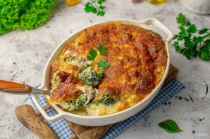Запеканка из кабачков, брокколи и цветной капусты Запеканка из кабачков, брокколи и цветной капусты