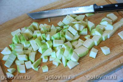 Жареные кабачки с яйцом и луком Жареные кабачки с яйцом и луком