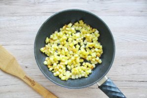 Жареный "Оливье"