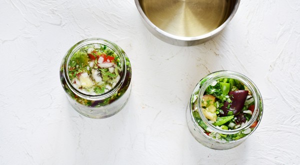 Баклажаны с перцем на зиму, пошаговый рецепт с фото