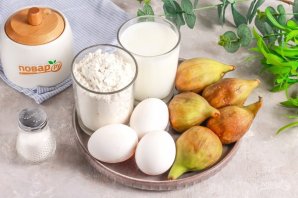 Блины с инжиром