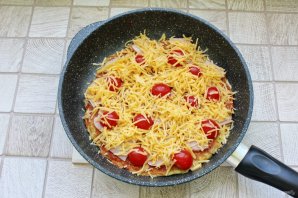 Диетическая пицца из кабачков