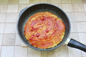 Диетическая пицца из кабачков