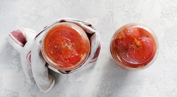 Фаршированные помидоры в томатном соке, пошаговый рецепт с фото