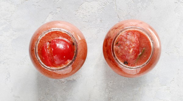 Фаршированные помидоры в томатном соке, пошаговый рецепт с фото