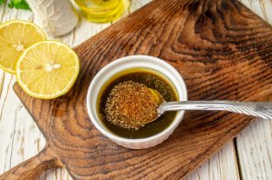 Форель с петрушкой в духовке Форель с петрушкой в духовке