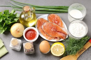 Горбуша в кляре по-сахалински