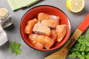 Горбуша в кляре по-сахалински