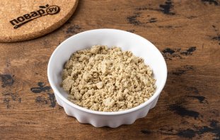 Горячий шоколад с имбирём и халвой