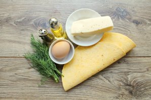 Яичница в лаваше "Волшебный завтрак"