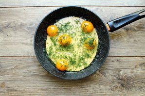 Яичница в лаваше "Волшебный завтрак"