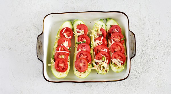 Кабачки в духовке с помидорами и сыром, пошаговый рецепт с фото Кабачки в духовке с помидорами и сыром, пошаговый рецепт с фото