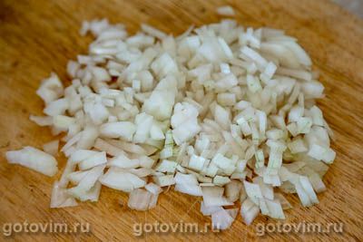 Картофельная запеканка с лисичками и беконом