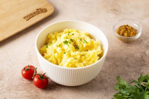 Картофельное пюре с горчицей Картофельное пюре с горчицей