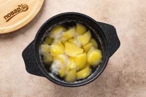 Картофельное пюре с горчицей Картофельное пюре с горчицей