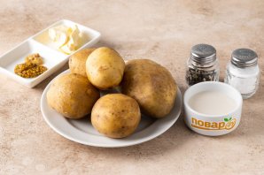 Картофельное пюре с горчицей Картофельное пюре с горчицей