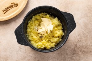 Картофельное пюре с горчицей Картофельное пюре с горчицей