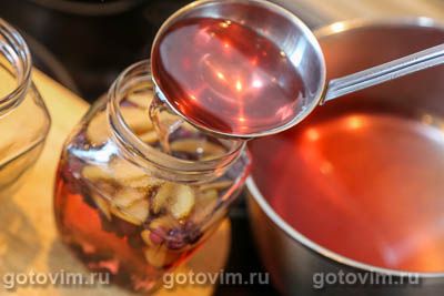 Компот из ирги и яблок на зиму Компот из ирги и яблок на зиму