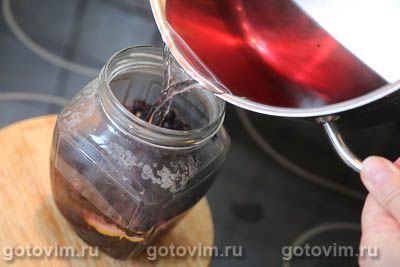 Компот из ирги с лимоном Компот из ирги с лимоном