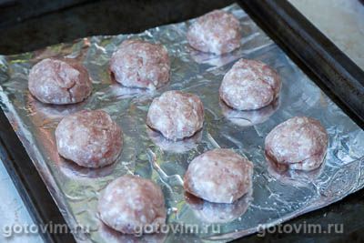 Котлеты из свинины с курицей в духовке