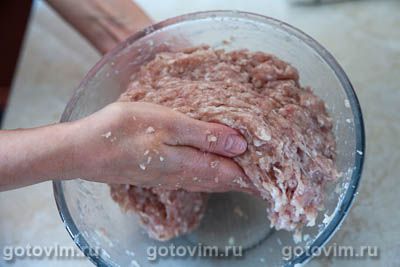 Котлеты из свинины с курицей в духовке