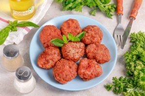Красные котлеты