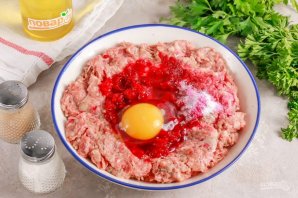 Красные котлеты