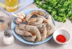 Креветки в соусе "Пиль-пиль"