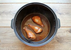 Курица в чайном маринаде в мультиварке