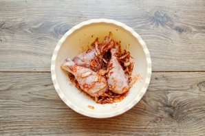 Курица в чайном маринаде в мультиварке